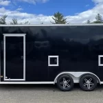 2022 Black Mission 18' Enclosed Trailer For Sale Turner, ME