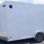 2022 White United 12' Enclosed Trailer For Sale North Jackson, OH