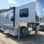 2021 White 20' Garage Enclosed Trailer For Sale Ocala, FL