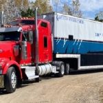 1986 White Drop Deck 48' Enclosed Trailer For Sale Buffalo, MN