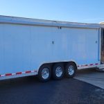 1999 White Gold Rush 45' Enclosed Trailer For Sale Galesburg , IL