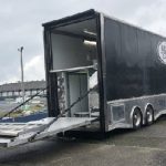 Black Nascar 53' Enclosed Trailer For Sale Marysville, WA